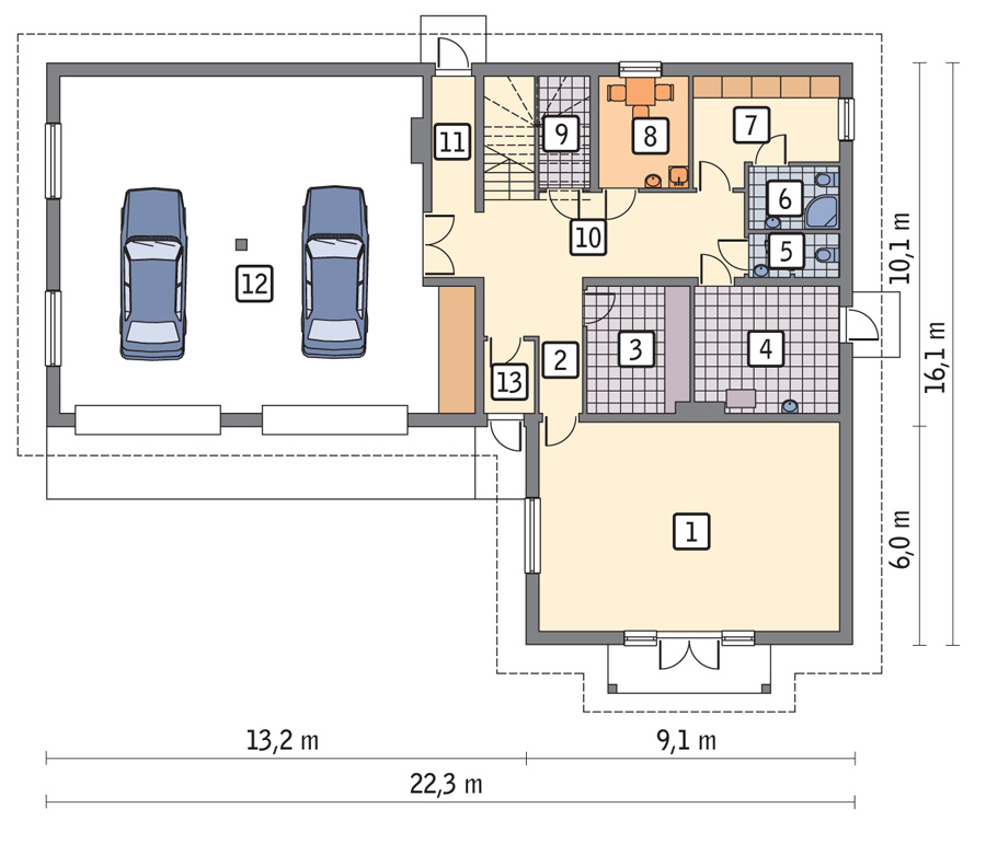 Автосервис 300 м2 проект